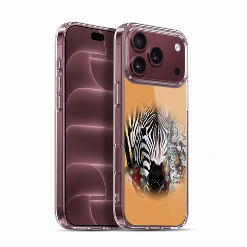 Riza Peker Animal Abstract Zebra Abstract Soft Gel Case for Apple iPhone 18 Pro Max
