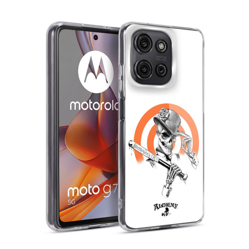 Alchemy Gothic Skull Dead Droog Soft Gel Case for Motorola Moto G75