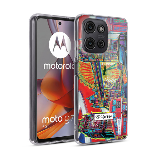 P.D. Moreno Cities London 1 Soft Gel Case for Motorola Moto G75
