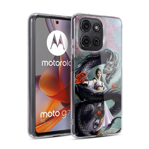 Anne Stokes Dragons 3 Dancer Soft Gel Case for Motorola Moto G75