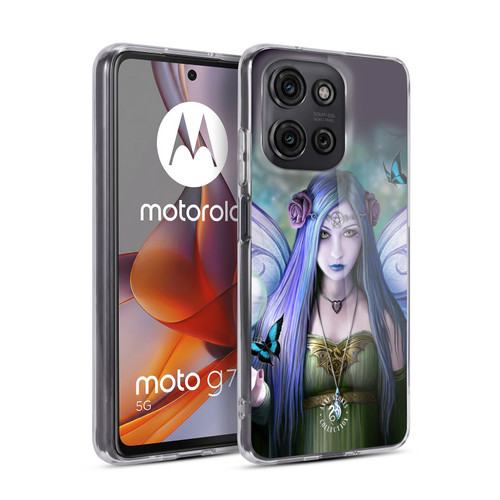 Anne Stokes Fairies Mystic Aura Soft Gel Case for Motorola Moto G75