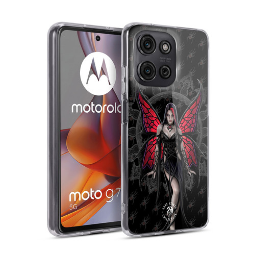 Anne Stokes Gothic Aracnafaria Soft Gel Case for Motorola Moto G75