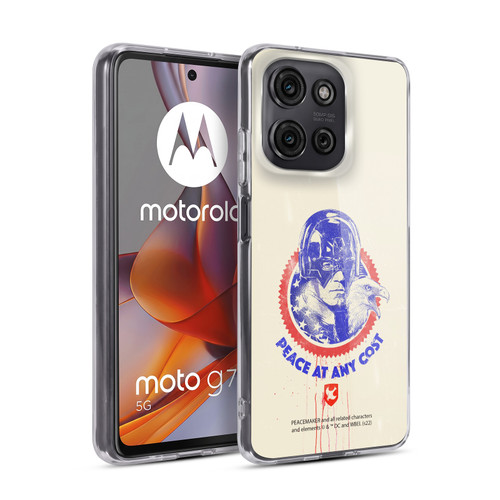 Peacemaker: Television Series Graphics Christopher Smith & Eagly Soft Gel Case for Motorola Moto G75