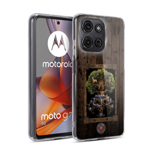 Anne Stokes Mix Fantasy Art Yggdrasil Soft Gel Case for Motorola Moto G75