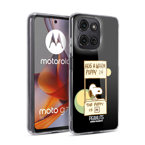 Peanuts Snoopy Hug Warm Soft Gel Case for Motorola Moto G75