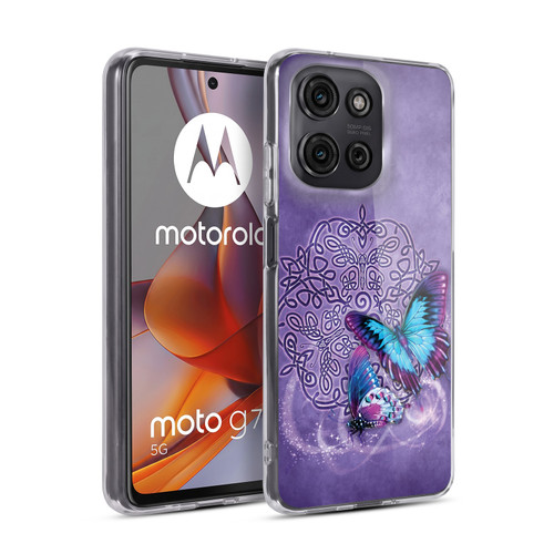Brigid Ashwood Celtic Wisdom Butterfly Soft Gel Case for Motorola Moto G75