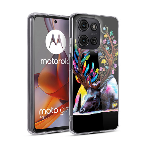 Pixie Cold Animals Memories Soft Gel Case for Motorola Moto G75