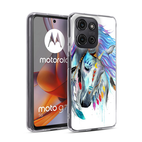 Pixie Cold Animals Spirit Soft Gel Case for Motorola Moto G75