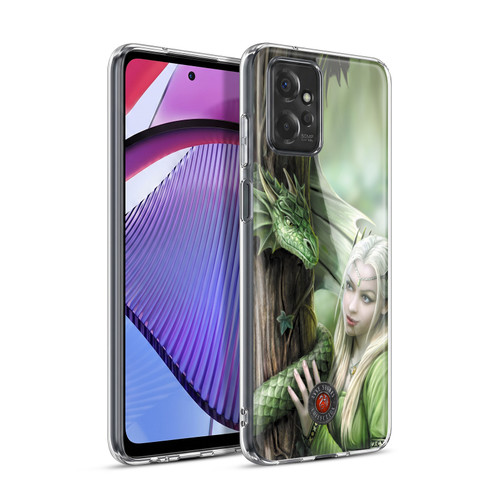 Anne Stokes Dragon Friendship Kindred Spirits Soft Gel Case for Motorola Moto G Power (2023)