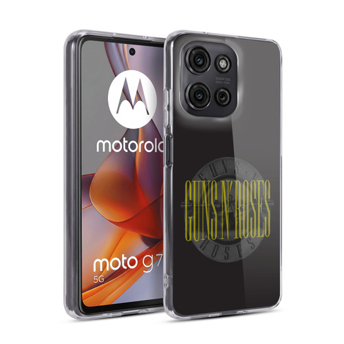 Guns N' Roses Band Art Bullet Soft Gel Case for Motorola Moto G75