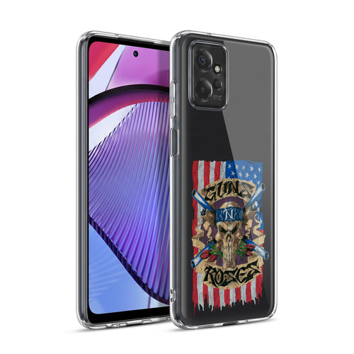 Guns N' Roses Band Art Flag Soft Gel Case for Motorola Moto G Power (2023)