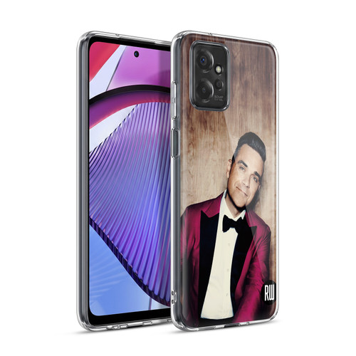 Robbie Williams Calendar Magenta Tux Soft Gel Case for Motorola Moto G Power (2023)