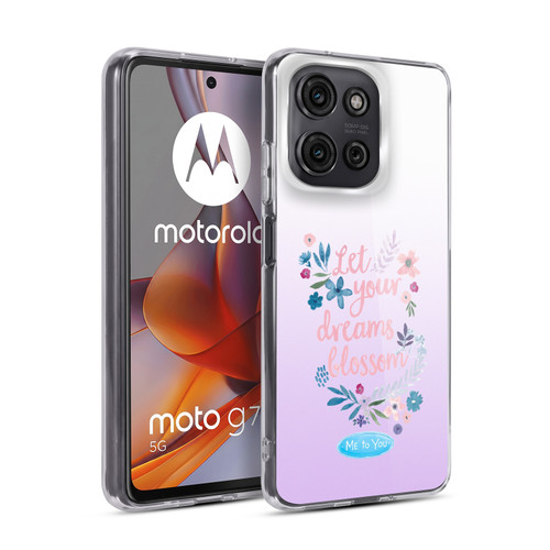 Me To You Soft Focus Let Your Dreams Blossom Soft Gel Case for Motorola Moto G75