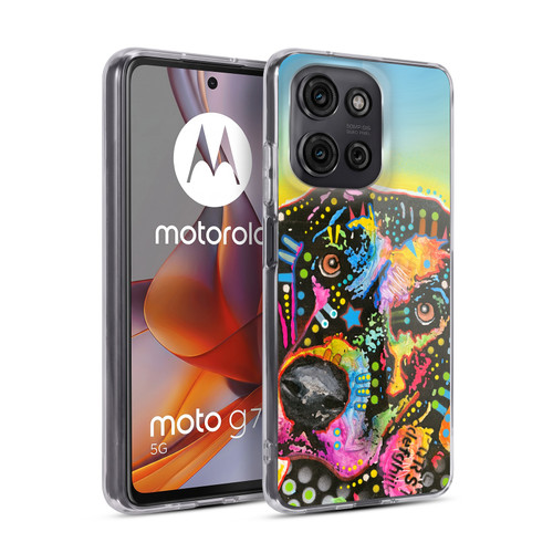 Dean Russo Dogs Labrador Soft Gel Case for Motorola Moto G75