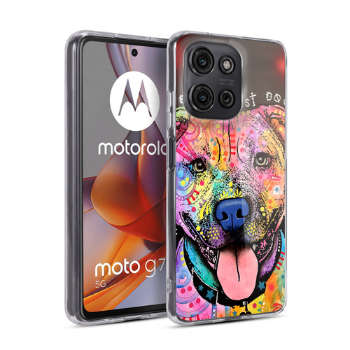 Dean Russo Dogs 3 Best Dog Soft Gel Case for Motorola Moto G75