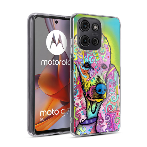 Dean Russo Dogs 3 Poodle Soft Gel Case for Motorola Moto G75