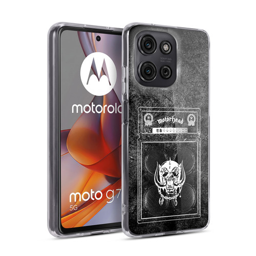 Motorhead Key Art Amp Stack Soft Gel Case for Motorola Moto G75