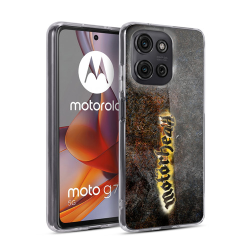 Motorhead Key Art Logo Soft Gel Case for Motorola Moto G75
