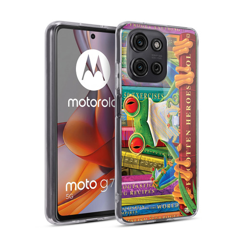 Michael David Ward Animals Frog Soft Gel Case for Motorola Moto G75