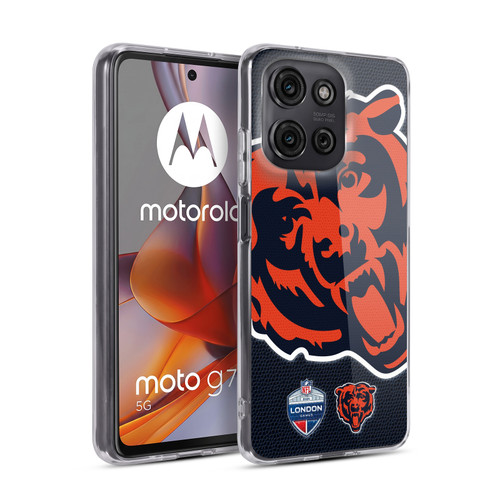 NFL 2024 International Games London Bears Soft Gel Case for Motorola Moto G75