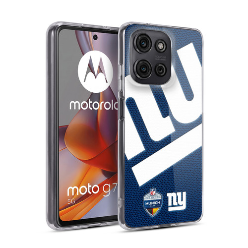 NFL 2024 International Games Munich Giants Soft Gel Case for Motorola Moto G75