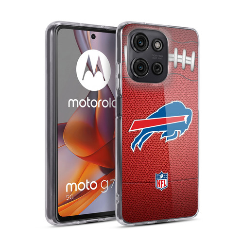 NFL Buffalo Bills Graphics Football Soft Gel Case for Motorola Moto G75