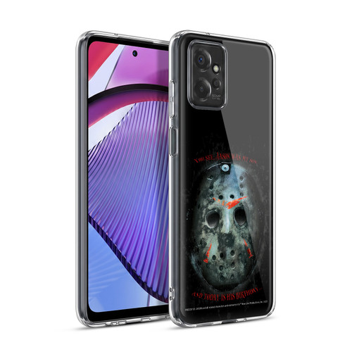 Freddy VS. Jason Graphics Jason's Birthday Soft Gel Case for Motorola Moto G Power (2023)
