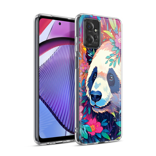 Michael David Ward Animals Panda Soft Gel Case for Motorola Moto G Power (2023)