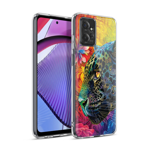 Michael David Ward Animals Wild Tapestry Soft Gel Case for Motorola Moto G Power (2023)
