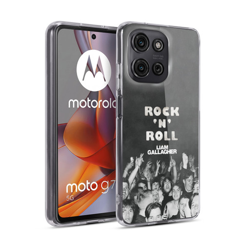Liam Gallagher Graphics Album Cover Soft Gel Case for Motorola Moto G75
