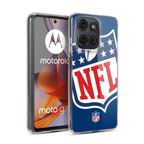NFL Shield Oversized Soft Gel Case for Motorola Moto G75