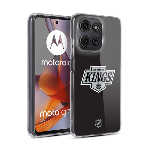 NHL Los Angeles Kings Plain Soft Gel Case for Motorola Moto G75