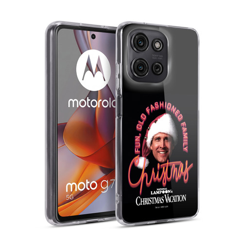 National Lampoon's Christmas Vacation Graphics Clark Griswold Soft Gel Case for Motorola Moto G75