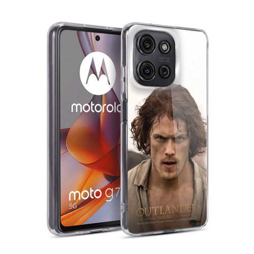 Outlander Characters Jamie Rough Soft Gel Case for Motorola Moto G75