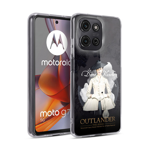 Outlander Portraits La Dame Blanche Soft Gel Case for Motorola Moto G75