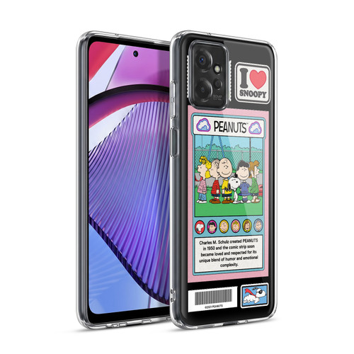 Peanuts Trends Cast Card Soft Gel Case for Motorola Moto G Power (2023)