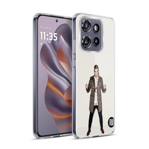 Robbie Williams Calendar Animal Print Coat Soft Gel Case for Motorola Edge 50 Neo