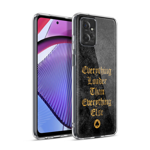 Motorhead Key Art Everything Louder Soft Gel Case for Motorola Moto G Power (2023)