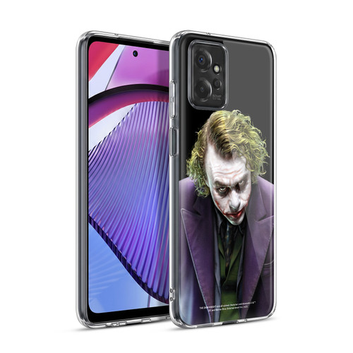 The Dark Knight Character Art Joker Soft Gel Case for Motorola Moto G Power (2023)
