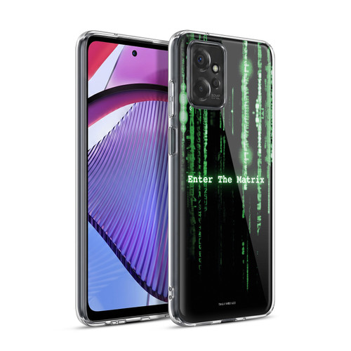 The Matrix Key Art Enter The Matrix Soft Gel Case for Motorola Moto G Power (2023)