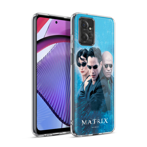 The Matrix Key Art Group 3 Soft Gel Case for Motorola Moto G Power (2023)