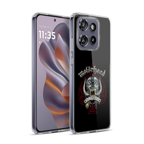 Motorhead Graphics Ace Of Spades Dog Soft Gel Case for Motorola Edge 50 Neo