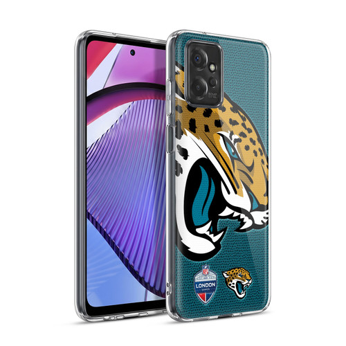 NFL 2024 International Games London Jaguars Soft Gel Case for Motorola Moto G Power (2023)