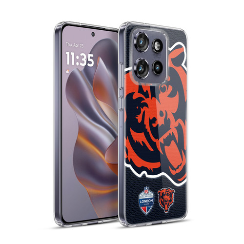 NFL 2024 International Games London Bears Soft Gel Case for Motorola Edge 50 Neo