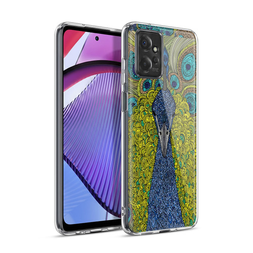 Valentina Birds The Peacock Soft Gel Case for Motorola Moto G Power (2023)