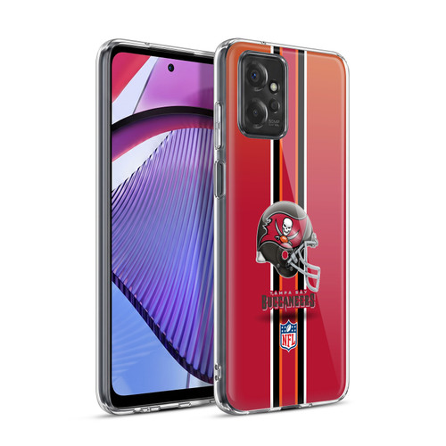 NFL Tampa Bay Buccaneers Logo Helmet Soft Gel Case for Motorola Moto G Power (2023)