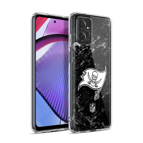 NFL Tampa Bay Buccaneers Artwork Marble Soft Gel Case for Motorola Moto G Power (2023)