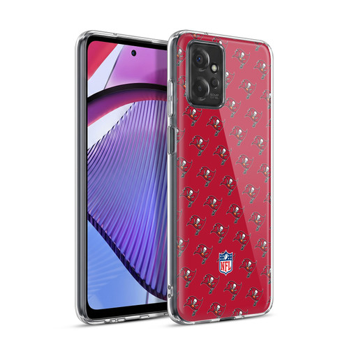 NFL Tampa Bay Buccaneers Artwork Patterns Soft Gel Case for Motorola Moto G Power (2023)