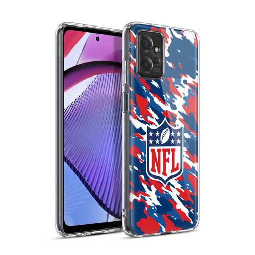 NFL Shield Camouflage Soft Gel Case for Motorola Moto G Power (2023)