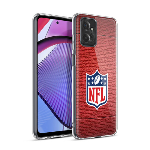 NFL Shield Football Soft Gel Case for Motorola Moto G Power (2023)